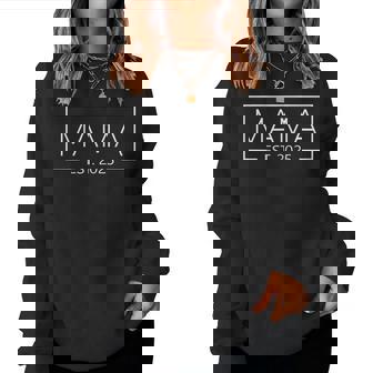 Mama 2025 Mama Est 2025 Werdende Mutter 2025 Sweatshirt Frauen - Geschenkecke