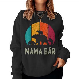 Mama Bear 3 Children Mother's Day Mother Women's Sweatshirt Frauen - Geschenkecke