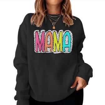 Mama Dalmatian Dots For Grandma Mom Women Women Sweatshirt - Thegiftio UK