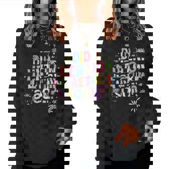 Did I Mention I'm Retiring Soon Retro Groovy Retirement Women Sweatshirt | Seseable CA