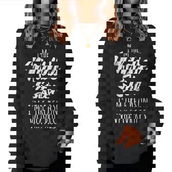 Middle Sister The Reason We Have Rules Matching Sister Sudadera Mujer - Regaloses