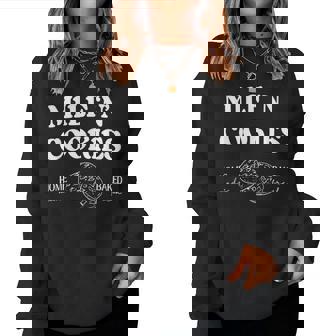 Milf ‘N’ Cookies Home Made Baked Fresh Mother's Day Women Sweatshirt - Thegiftio