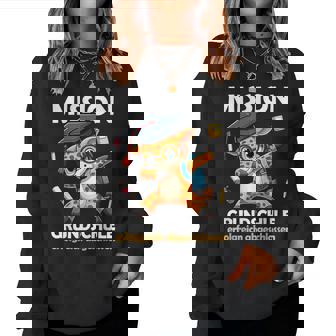 Mission Primary School Completed Farewell Graduation Giraffe Sweatshirt Frauen - Geschenkecke