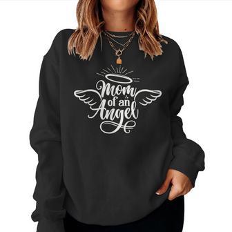 Mom Of An Angel Mother's Day Women Sweatshirt - Thegiftio UK