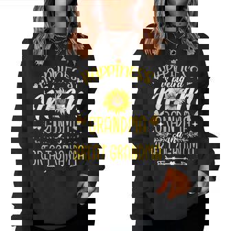 Mom Grandma Great Grandma Mother's Day 2025 Sunflower Women Women Sweatshirt - Thegiftio UK