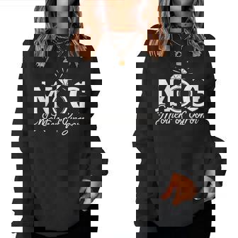 Mother Of The Groom Mob Mog Mom Wedding Bachelorette Women Sweatshirt - Thegiftio