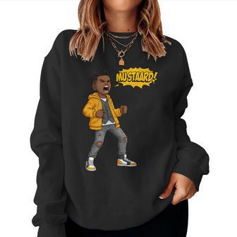 Mustard Bold Statement Urban Style Boys Girls Women Sweatshirt - Thegiftio UK