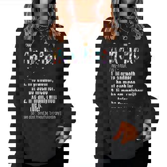 Nae-Nae Definition Mother's Day & Birthday Grandmother Women Sweatshirt | Mazezy