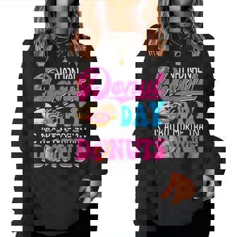 National Donut Day Doughnut Food Lover Boys Girls Women Sweatshirt | Seseable CA