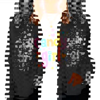 Nette Süßigkeiten Liebe Mädchen Süßigkeiten Süßigkeiten Sweatshirt Frauen - Geschenkecke