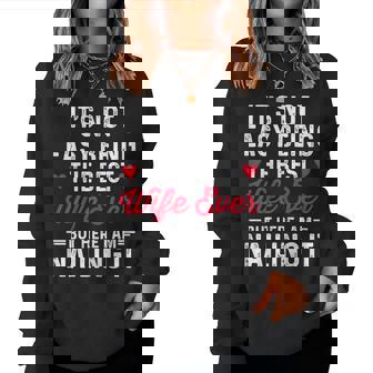 No Es Fácil Ser La Mejor Esposa De Todos Los Tiempos Pero Aquí Estoy Clavando Sudadera Mujer - Regaloses