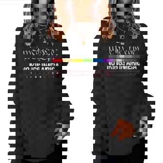 No Kings In America We The People Political Women Women Sweatshirt - Thegiftio