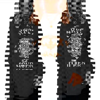 No Rest For The Mothers Tiger Happy Mother's Day Mom Life Women Sweatshirt - Thegiftio