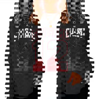 Number 12 Flu Game 12S Matching For Women Women Sweatshirt | Mazezy
