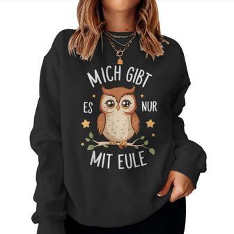 With Owl Sweatshirt Frauen - Geschenkecke