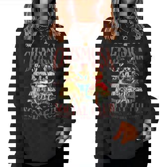 Hispanic Chismosa Social Club Latina Mexicana Women Sweatshirt | Mazezy