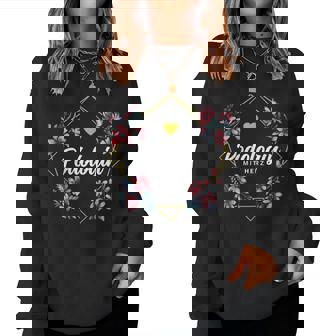 Podologin With Heart Flowers Thank You Farewell Needs Podiatry Sweatshirt Frauen - Geschenkecke