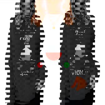 Polonia Llama Ydebo Ir… Polonia Sudadera Mujer - Regaloses