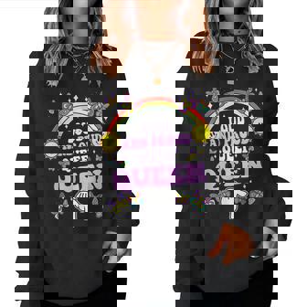 Queef Queen Embarrassing Queefed Inappropriate Queefing Women Sweatshirt | Seseable CA