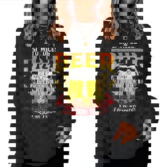 Regalo Original Friki S Cerveza Beer Lo Dejo Todo Sin Mangas Sudadera Mujer - Regaloses