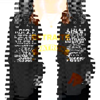 Retraite Homme Mon Patron Est Ma Retraité 2025 Sweat-shirt pour femme - Cadeauxyz