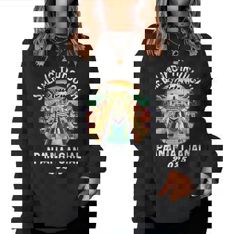 Retro Panama Canal Panama Waterway Sailing Cruising Vintage Women Sweatshirt - Seseable
