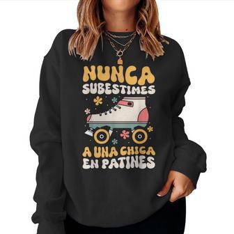 Roller Girl Patinaje Patines De Ruedas Artistico Sudadera Mujer - Regaloses