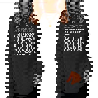 Sauf Erreur De Ma Part Idee Cadeau Drole Humour Noël Sweat-shirt pour femme - Cadeauxyz