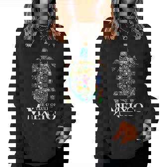 Graphic Sea Turtle Gulf Of Mexico Never Forget Trump Women Sweatshirt - Seseable