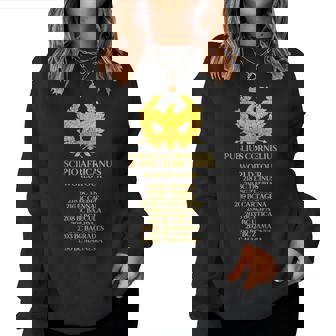 Spqr Gira Mundial Scipio Africanus De La Antigua Roma Sin Mangas Sudadera Mujer - Regaloses