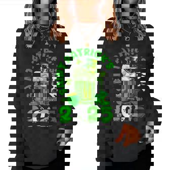 St Patrick's Day 2025 Shamrocks Beer Drinker Team Parades Sweatshirt Frauen - Geschenkecke