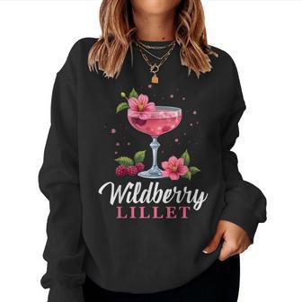 Summer Cocktail Party Wildberry Lillet Women's Sweatshirt Frauen - Geschenkecke