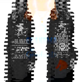 Super Proud Grandma Of 2025 Graduate Awesome Family College Women Sweatshirt - Monsterry
