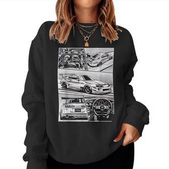 Supra Jdm Comics Great Idea For And Women Sweatshirt Frauen - Geschenkecke