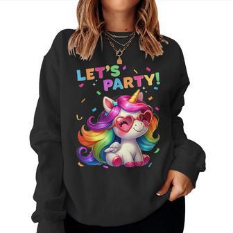 Unicorn Party Outfit Boys Girls Unicorn Sweatshirt Frauen - Geschenkecke