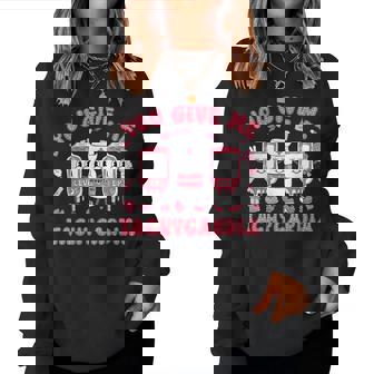 Valentines Day You Give Me Tachycardia Icu Nurse Life Women Women Sweatshirt | Seseable CA