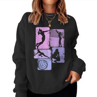 Voleibol Chica Es Jóvenes Chicas Jugadora Sudadera Mujer - Regaloses