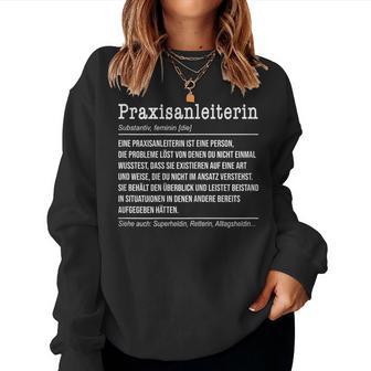 Women's Practice Guide Definition Sweatshirt Frauen - Geschenkecke