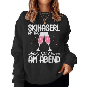 Women's Ski Faserl On The Day Après Ski Queen Apres Ski Sweatshirt Frauen - Geschenkecke