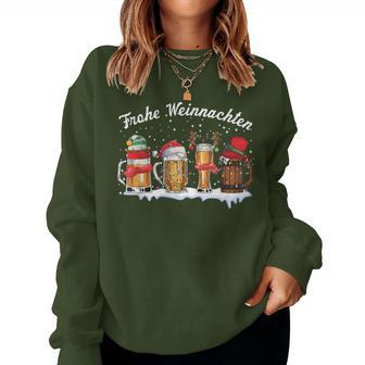 Christmas Beer Merry Christmas Sweatshirt Frauen - Geschenkecke