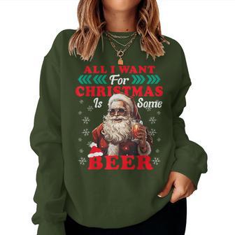 Christmas Beer Christmas Tree Sweatshirt Frauen - Geschenkecke