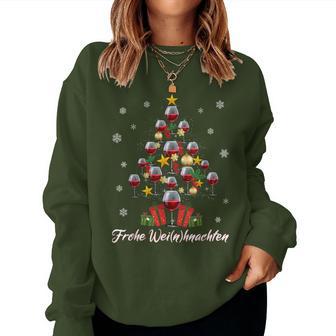 Christmas Outfit Women's Christmas Wine Christmas Sweatshirt Frauen - Geschenkecke