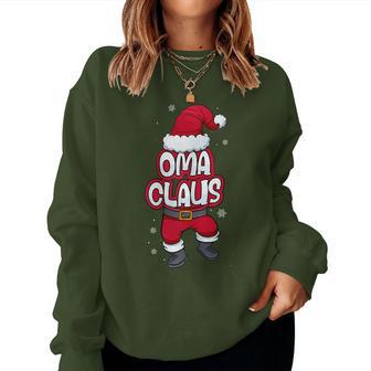 Grandma Claus Christmas Family Partner Look Santa Claus Sweatshirt Frauen - Geschenkecke