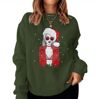 Women's Cool Trend Christmas Woman Christmas Hat Women's Christmas Sweatshirt Frauen - Geschenkecke