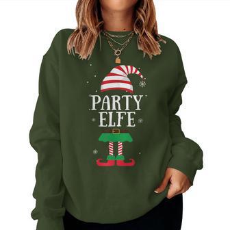 Women's Party Elf Partner Look Christmas For Women Sweatshirt Frauen - Geschenkecke