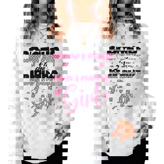 Brother Of The Birthday Girl Family Party Decorations Women Sweatshirt - Seseable