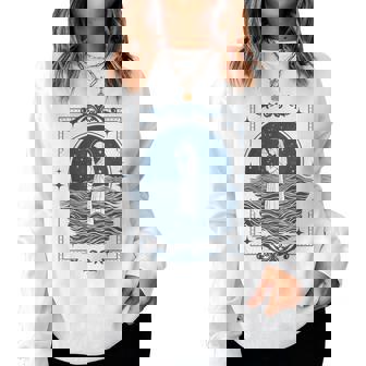 Catholic Ave Maris Stella Prayer Pray Mom Mother's Day Women Sweatshirt | Mazezy