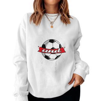 Children's Little Sister Biggest Fan Football Brother Sister Sweatshirt Frauen - Geschenkecke