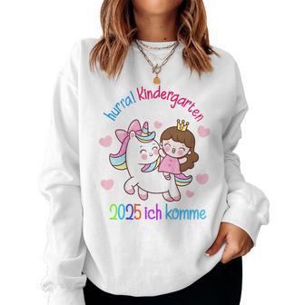 Children's Unicorn Girls Nursery Child 2025 Pink Sweatshirt Frauen - Geschenkecke