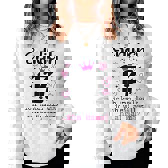 Damen 17 Geburtstag Mädchen Endlich 17 Jahre Sweatshirt Frauen - Geschenkecke